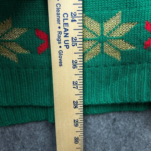 Holiday Time Pug Dog Ugly Christmas Sweater Women's size 2X 18W / 20W Sequins - Picture 8 of 10